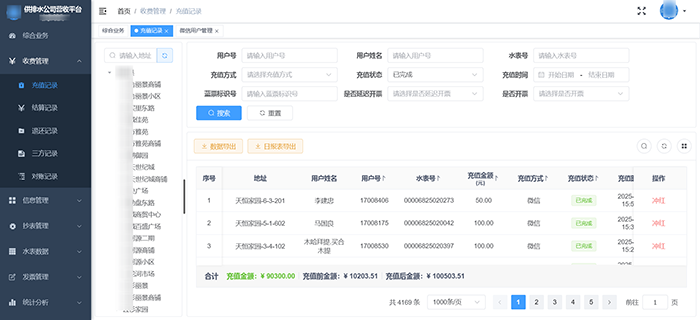 充值記錄